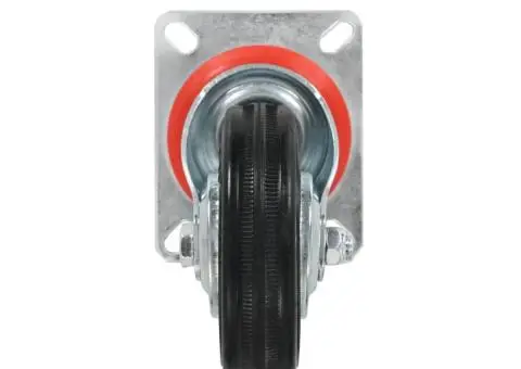 Roți pivotante, 12 buc., 100 mm - 5/5