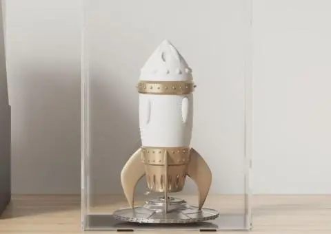 Cutie de prezentare, transparent, 17x12x25 cm, acril - 1/5