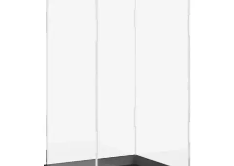 Cutie de prezentare, transparent, 20x20x38 cm, acril - 2/5