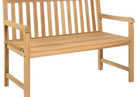 Set de sufragerie de grădină, lemn masiv de tec, 5 piese - 5/5