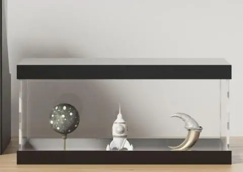 Cutie de prezentare, transparent, 30x15x14 cm, acril - 1/5