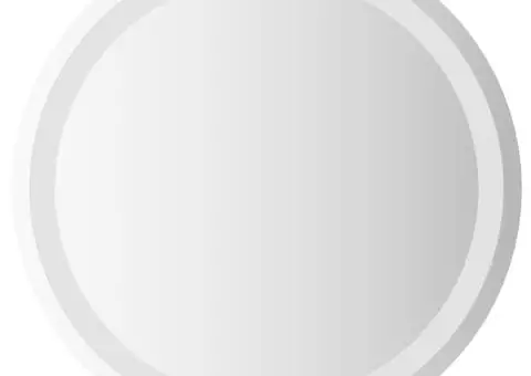 Oglindă de baie cu LED, 50 cm, rotundă - 2/5