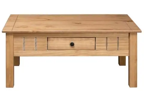 Măsuță de cafea, 100x60x43,5 cm, lemn masiv de pin, gama Panama - 5/5