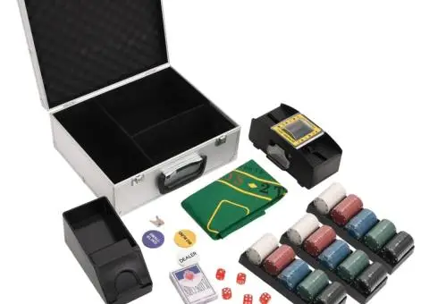 Set de jetoane de poker 300 buc. 4 g - 1/5