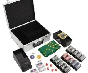 vidaXL Set de jetoane de poker 300 buc. 11,5 g