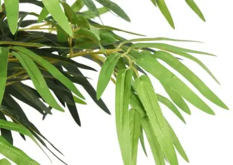 Arbore din bambus artificial 1095 de frunze 150 cm verde - 3/5