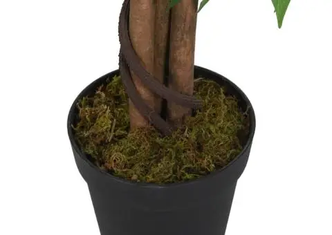 Arbore de mango artificial 600 de frunze 150 cm verde - 4/5