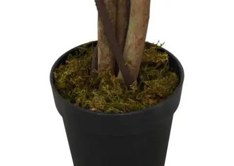 Arbore ficus artificial 1008 de frunze 180 cm verde - 4/5