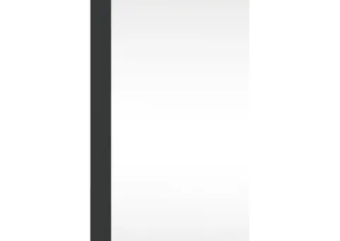 Dulap de colț cu oglindă pentru baie, negru, 30x24x60 cm - 2/5