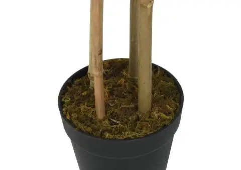 Arbore din bambus artificial 1216 de frunze 180 cm verde - 3/4