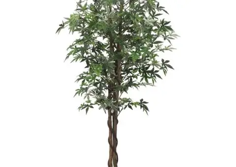 Arbore de arțar artificial 756 de frunze 200 cm verde - 1/5