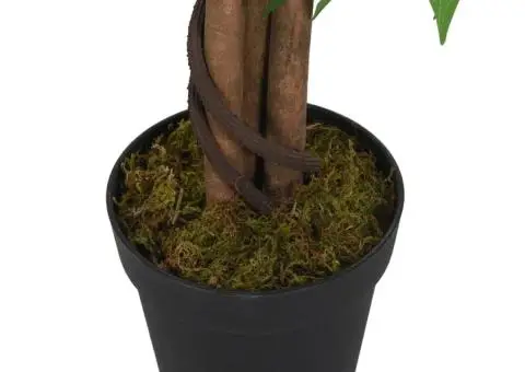 Arbore de mango artificial 300 de frunze 80 cm verde - 4/5