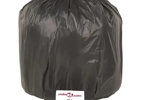 Saci de gunoi 250 buc. negru 35 L - 3/5