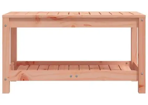 Bancă de grădină, 82,5x35x45 cm, lemn masiv Douglas - 4/5