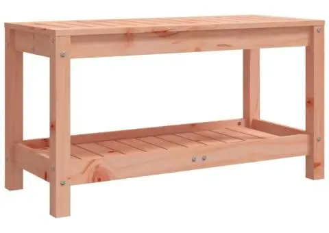 Bancă de grădină, 82,5x35x45 cm, lemn masiv Douglas - 5/5