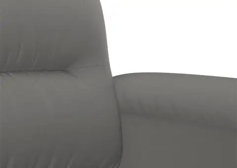Set de canapele cu perne, 2 piese, gri închis, microfibră - 5/5