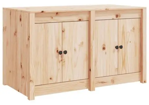 Dulap bucătărie de exterior, 106x55x64 cm, lemn masiv pin - 2/5