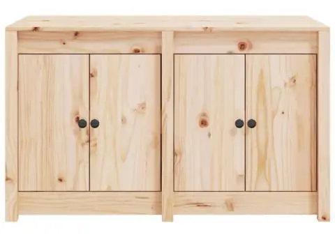 Dulap bucătărie de exterior, 106x55x64 cm, lemn masiv pin - 5/5