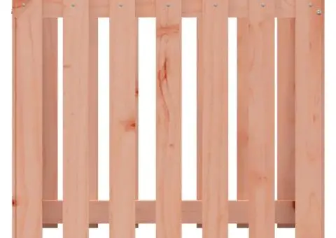 Jardinieră grădină design gard, 70x70x70 cm, lemn masiv douglas - 5/5