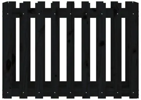 Pat înălțat grădină design gard 100x50x70 cm lemn de pin tratat - 5/5