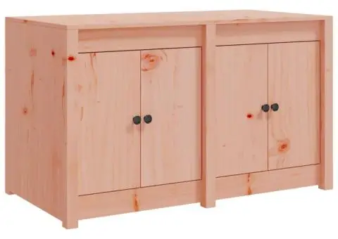 Dulap bucătărie de exterior, 106x55x64 cm, lemn masiv douglas - 2/5