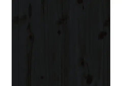 Dulap bucătărie de exterior negru, 106x55x64 cm, lemn masiv pin - 5/5