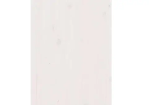 Dulap bucătărie de exterior, alb, 55x55x92 cm, lemn masiv pin - 5/5