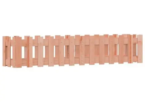 Pat înălțat grădină cu design gard 150x30x30 cm lemn douglas - 2/5