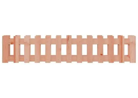 Pat înălțat grădină cu design gard 150x30x30 cm lemn douglas - 5/5