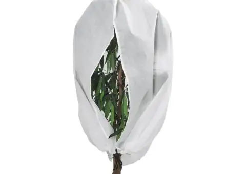 Protecție de fleece pt plante, cu fermoar, 70 g/m², 2,36x2 m - 1/5