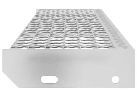 Treaptă tip grătar, 100x24x7 cm, oțel galvanizat - 5/5