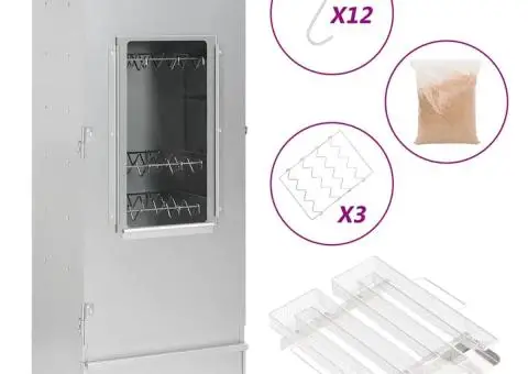 Afumătoare cuptor/grătar, generator fum rece, oțel galvanizat - 1/5