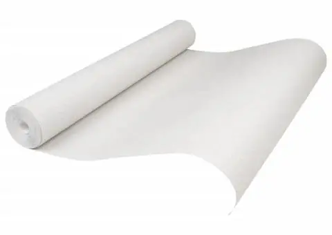 Tapet 3D, culoare uni alb, 10x0,53 m, nețesut - 4/5