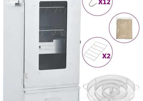 Afumătoare cuptor/grătar, generator fum rece, oțel galvanizat - 1/5