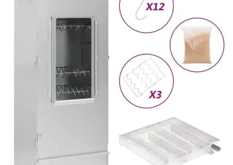 Afumătoare cuptor/grătar, generator fum rece, oțel galvanizat - 1/5