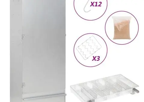 Afumătoare cuptor/grătar, generator fum rece, oțel galvanizat - 1/5