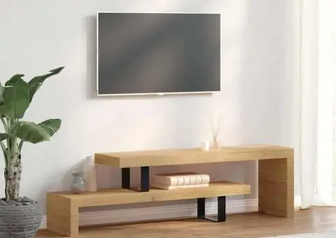 Comodă TV, lemn masiv de mango - 1/5