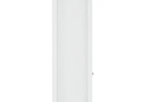 Dulap de baie BERG, alb, 40x34x110 cm, lemn masiv de pin - 5/5