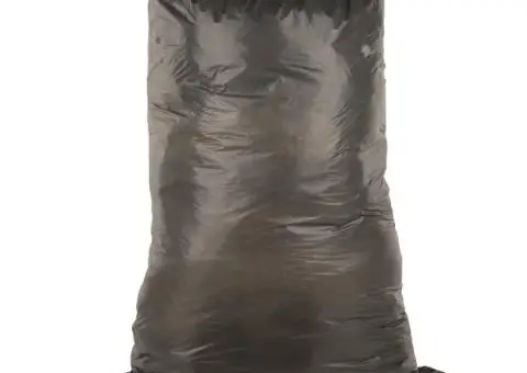 Saci de gunoi cu șnururi 250 buc. negru 120 L - 4/5