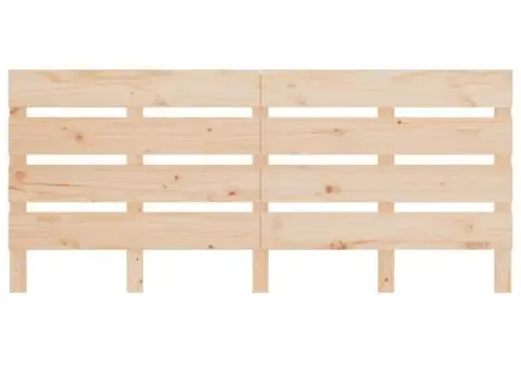 Tăblie de pat, 180x3x80 cm, lemn masiv de pin - 4/5