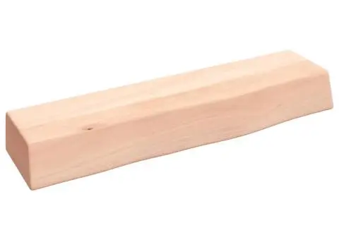 Poliță de perete, 40x10x6 cm, lemn masiv de stejar netratat - 2/5