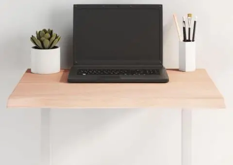 Blat masă 60x50x2 cm lemn masiv stejar netratat contur organic - 2/5