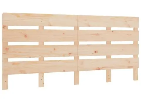 Tăblie de pat, 200x3x80 cm, lemn masiv de pin - 2/5