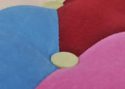 Fotoliu franțuzesc, model mozaic, material textil - 4/5