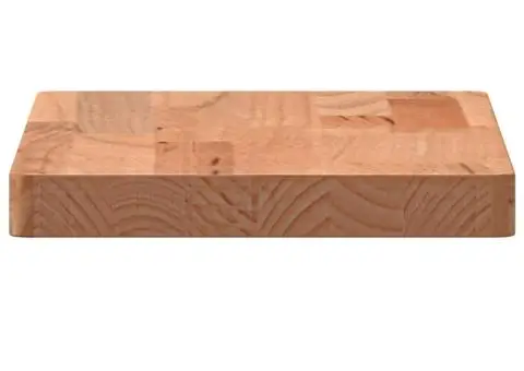 Raft de perete, 40x20x2,5 cm, lemn masiv de fag - 5/5