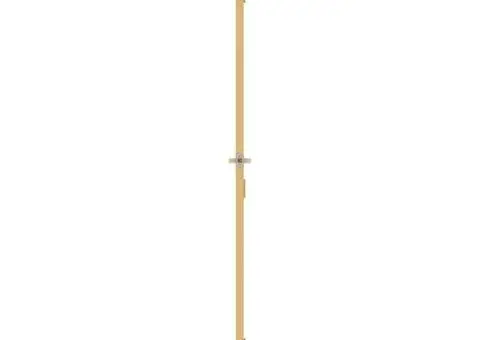 Ușă interior Slim auriu 102,5x201,5cm sticlă temperată/aluminiu - 4/5