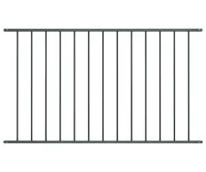 vidaXL Panou de gard, antracit, 1,63 x 1 m, oțel vopsit electrostatic