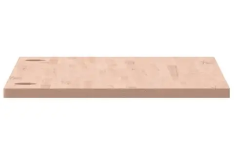 Blat de birou, 100x60x2,5 cm, lemn masiv de fag - 5/5