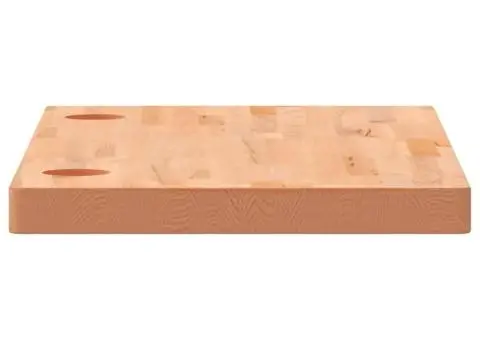 Blat de birou, 110x55x4 cm, lemn masiv de fag - 5/5