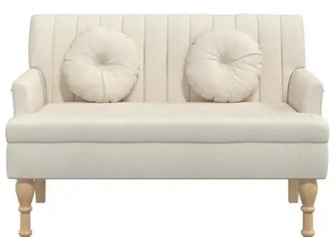 Banchetă cu perne, 113x64,5x75,5 cm, in - 3/5